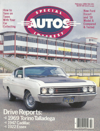 SPECIAL-INTEREST AUTOS 1986 FEB #91 - '69 TALLADEGA Spc,'47 Cadillac Series 